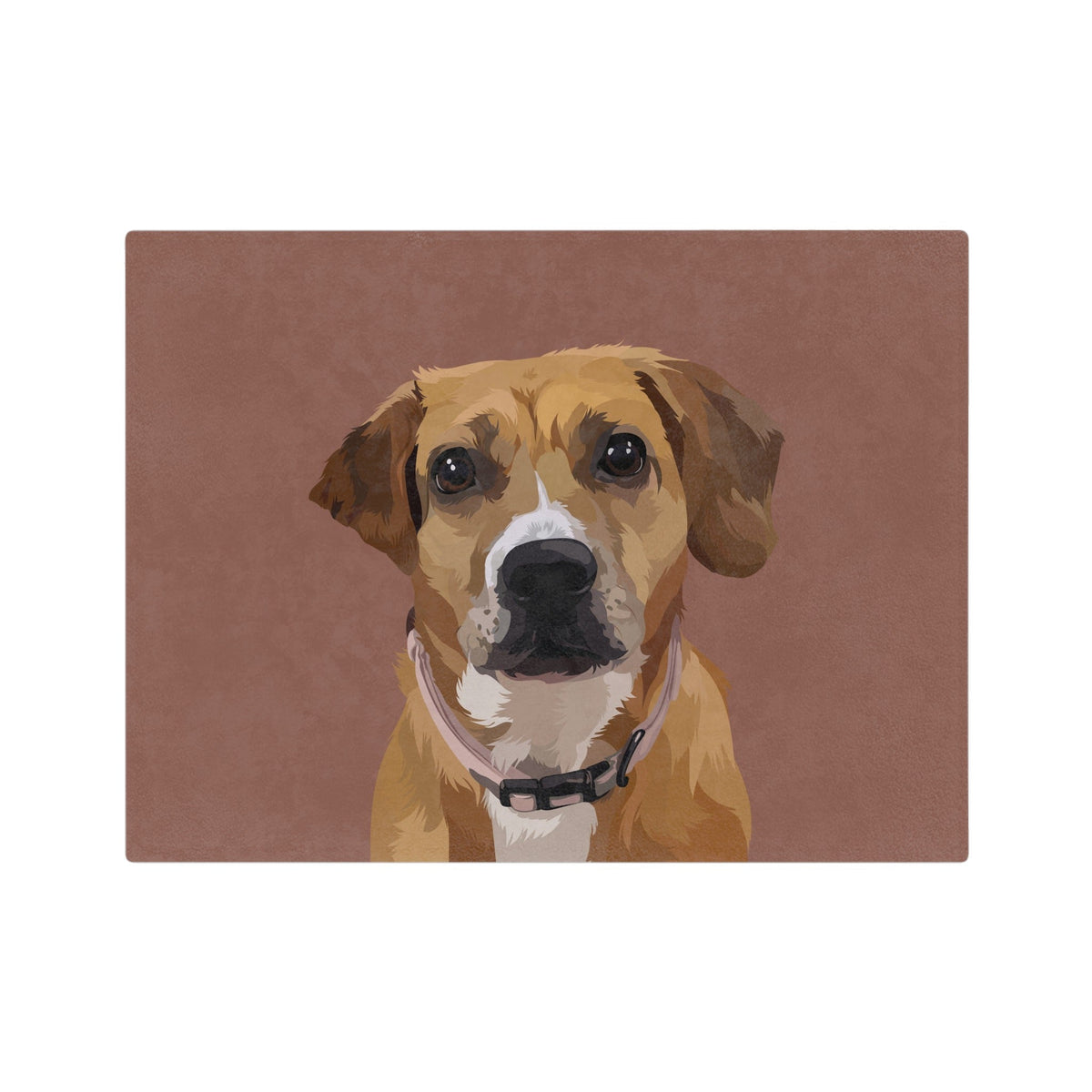 Customized Pet Art Blanket - 1 Pet