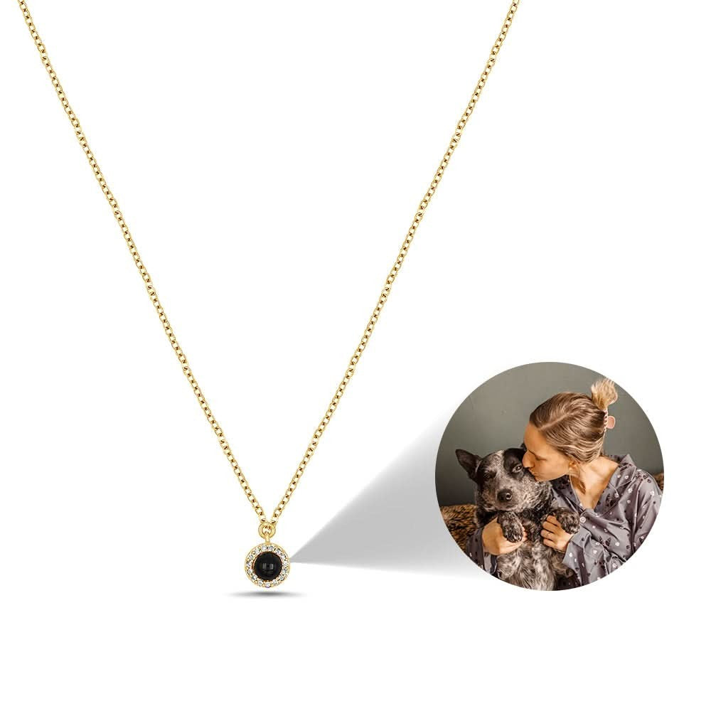 Customized Pet Photo Memory Necklace
