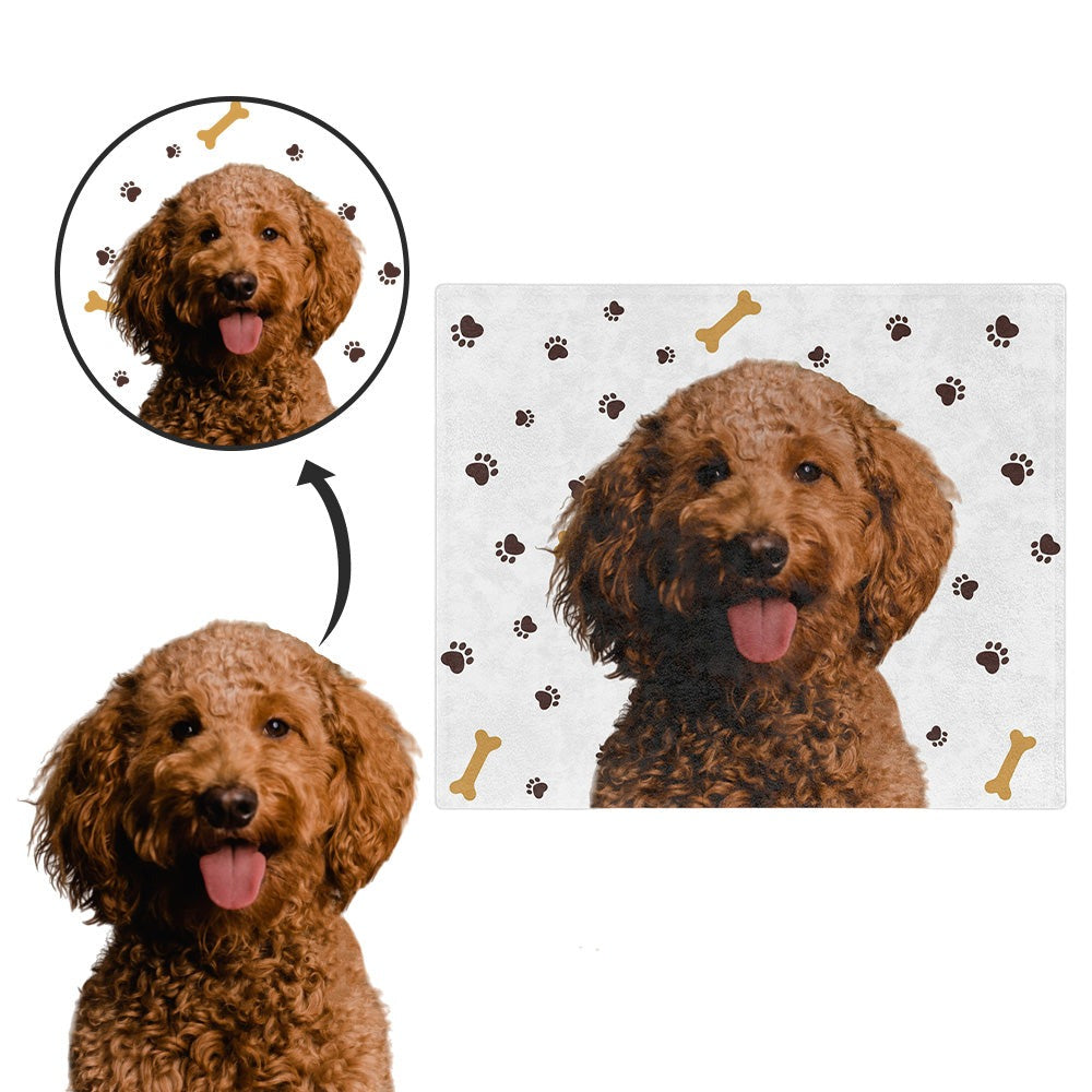 Custom Pet Art Blanket