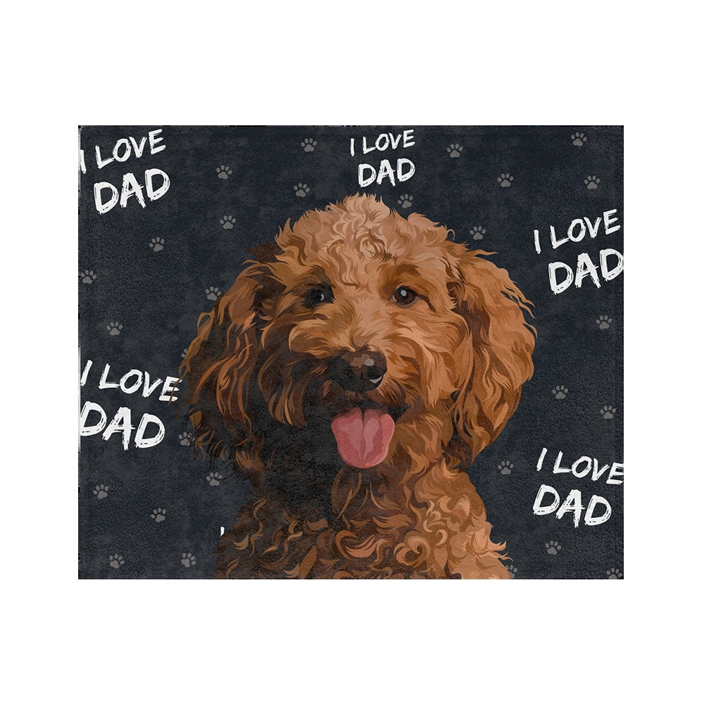 Customized Pet Art Blanket - 1 Pet