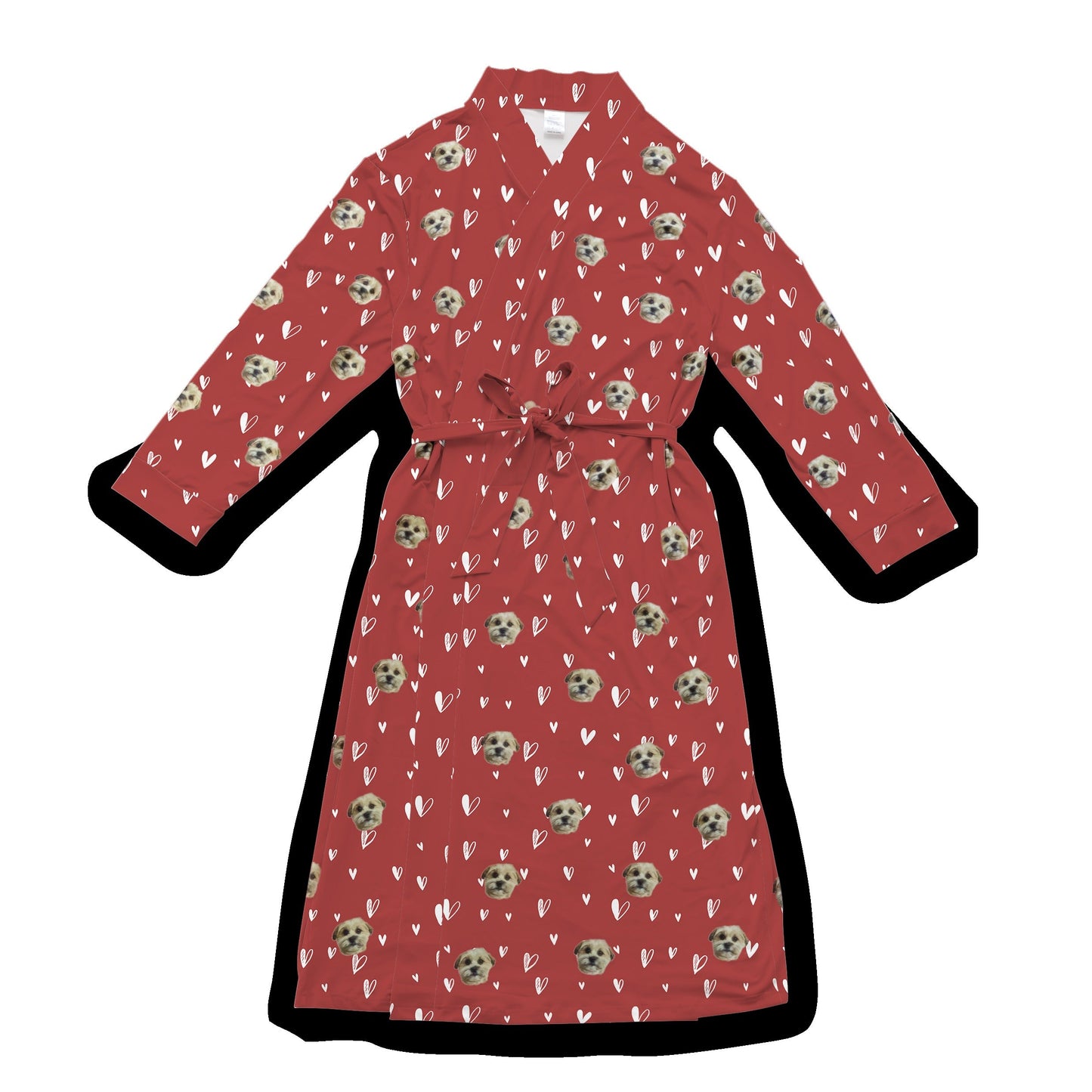 Adult Custom Pet Face Robes