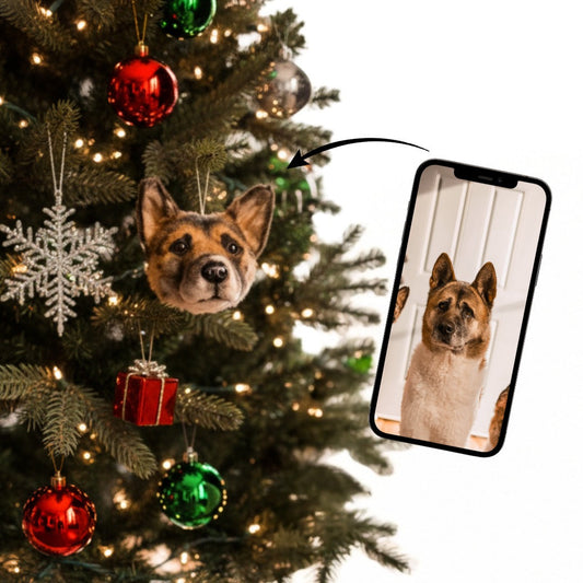 Custom Plush Pet Ornament