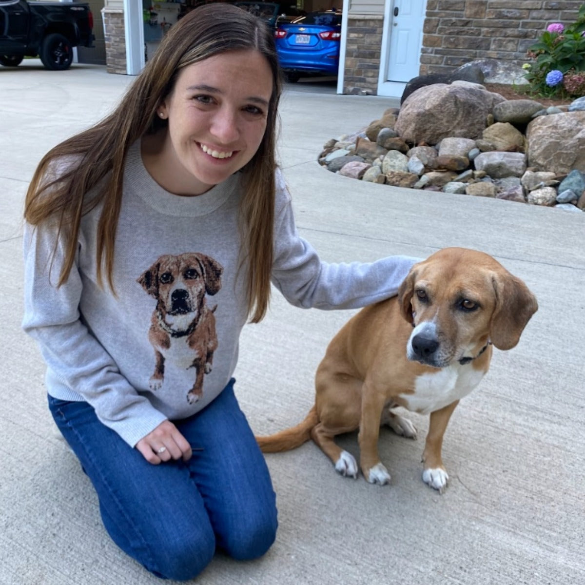 Custom Knit Pet Sweater
