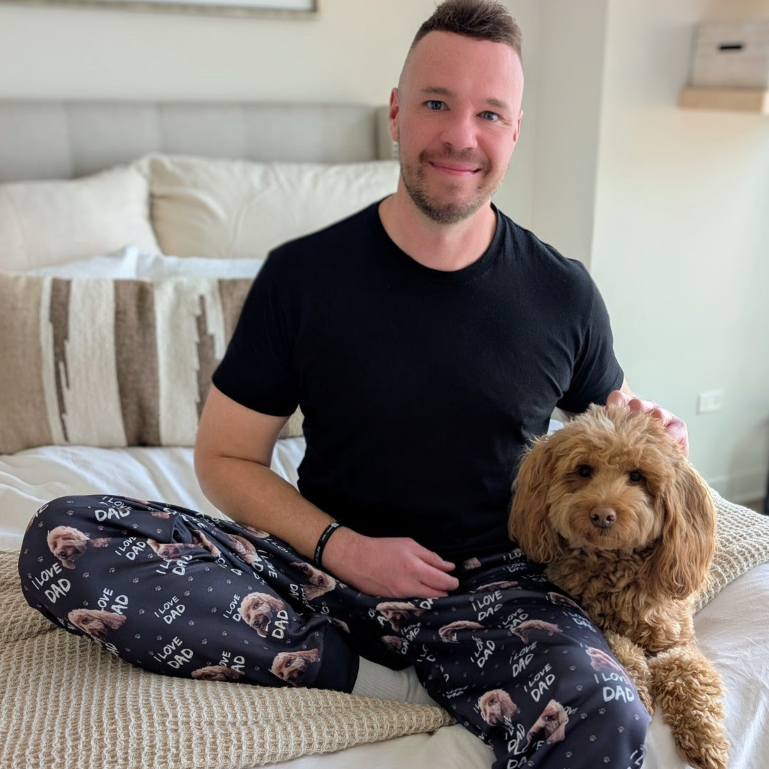 Men's Custom Pet Face Sweats