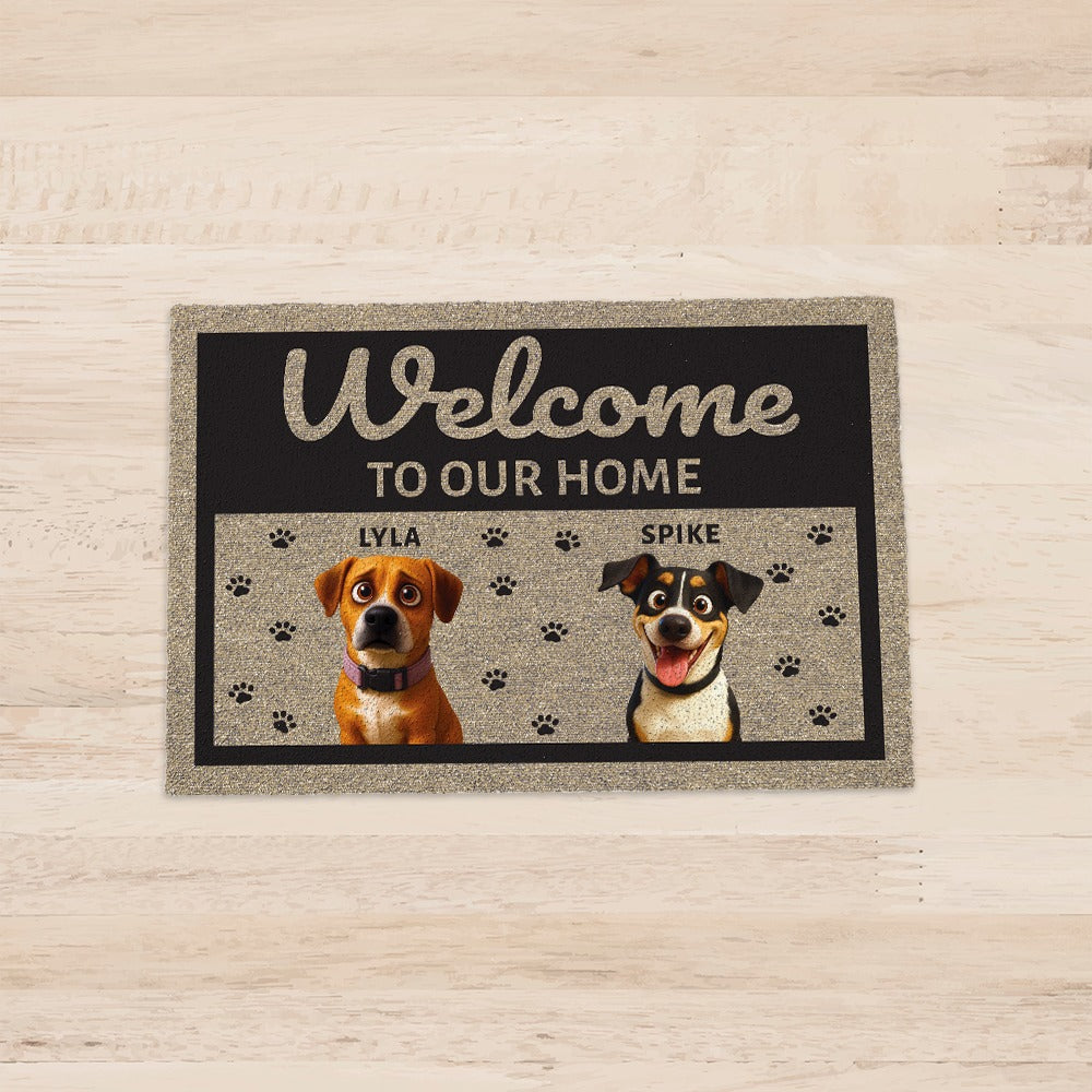 Custom Pet Face Doormat