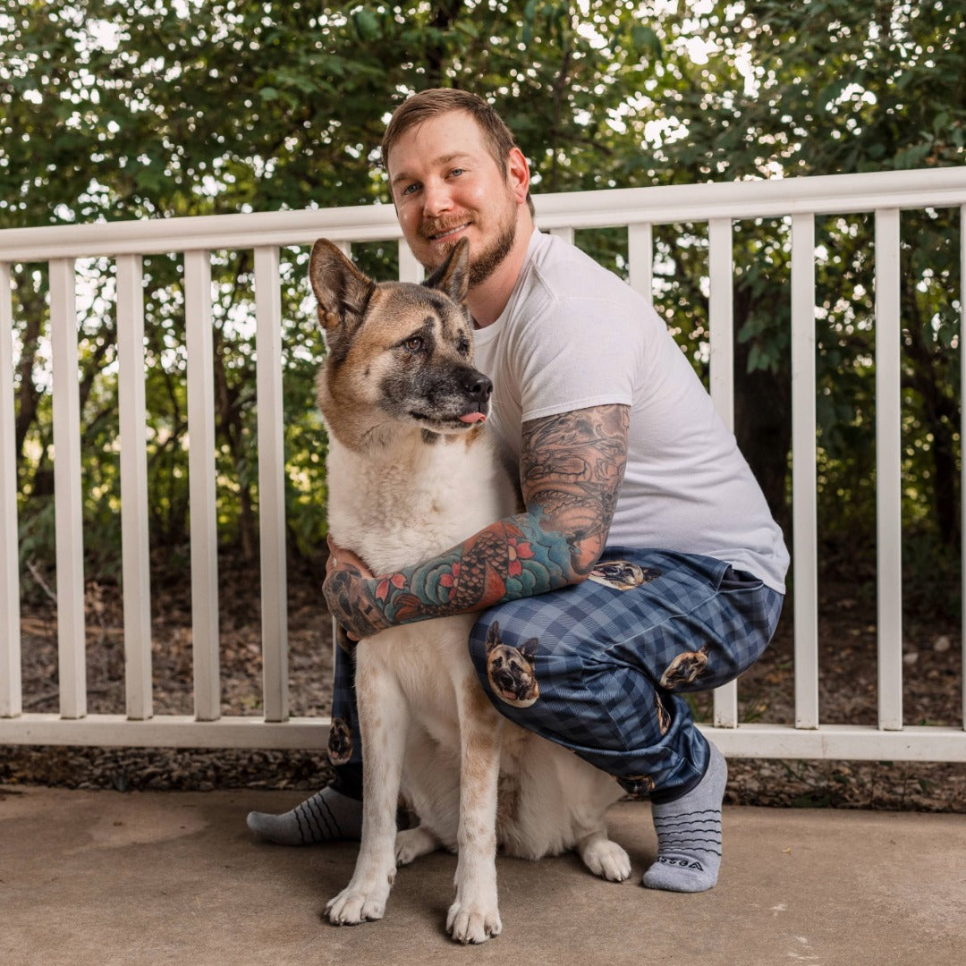 Men's Custom Pet Face Sweats