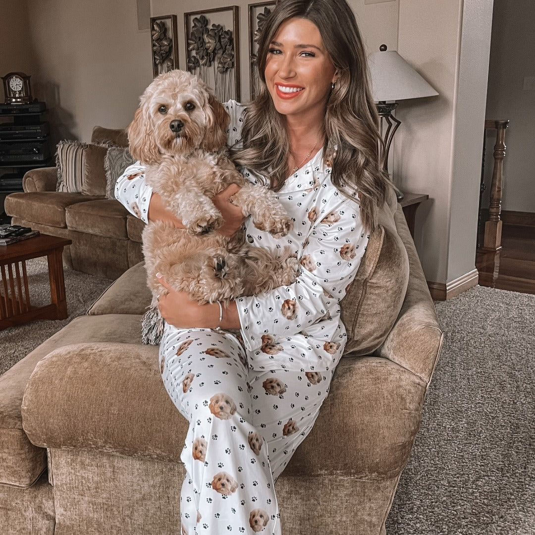 Kids Custom Pet Face Pajama Pants