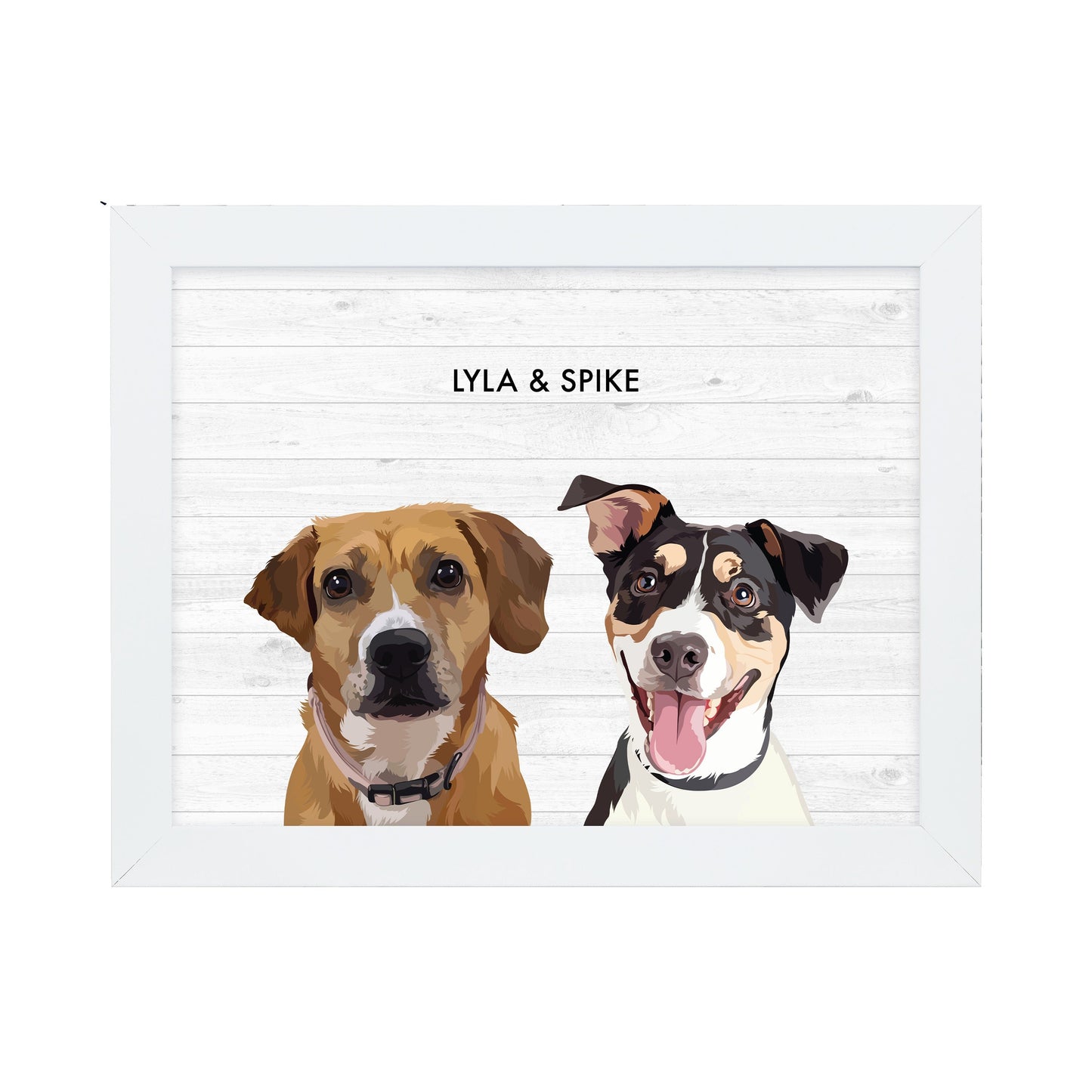 Custom Portrait for Two Pets